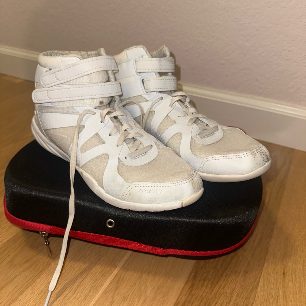NFINITY White High-Top Sneakers